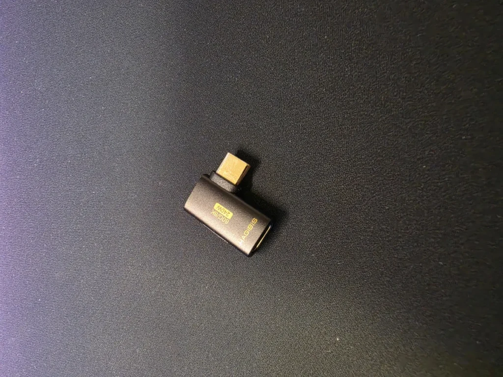 Perixx PERIPAD-506の接続状態の写真